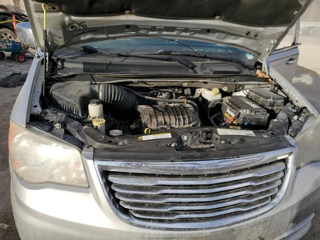 2C4RC1CG3CR227013 - 2012 CHRYSLER TOWN & COU TOURING L SILVER photo 11