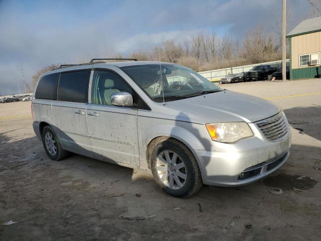 2C4RC1CG3CR227013 - 2012 CHRYSLER TOWN & COU TOURING L SILVER photo 4