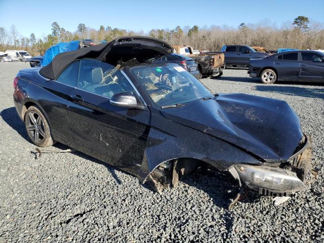 WBA2M9C51HV717446 - 2017 BMW 230XI BLACK photo 4