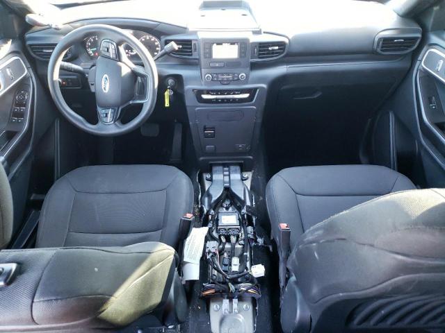 1FM5K8AB8LGC52472 - 2020 FORD EXPLORER POLICE INTERCEPTOR 棕色 照片 8