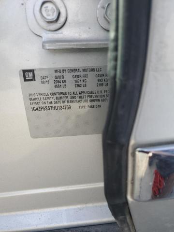 1G4ZP5SS7HU134759 - 2017 BUICK LACROSSE ESSENCE SILVER photo 12