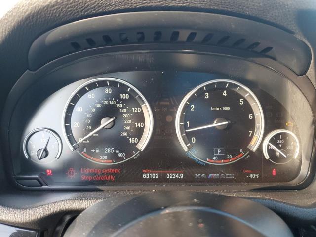 5UXXW7C50H0U25709 - 2017 BMW X4 XDRIVEM40I BLUE photo 9