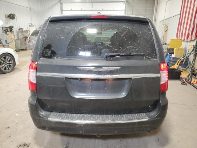 2C4RC1CG2CR300839 - 2012 CHRYSLER TOWN & COU TOURING L BLACK photo 6