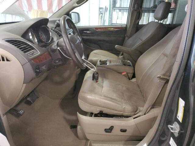 2C4RC1CG2CR300839 - 2012 CHRYSLER TOWN & COU TOURING L BLACK photo 7