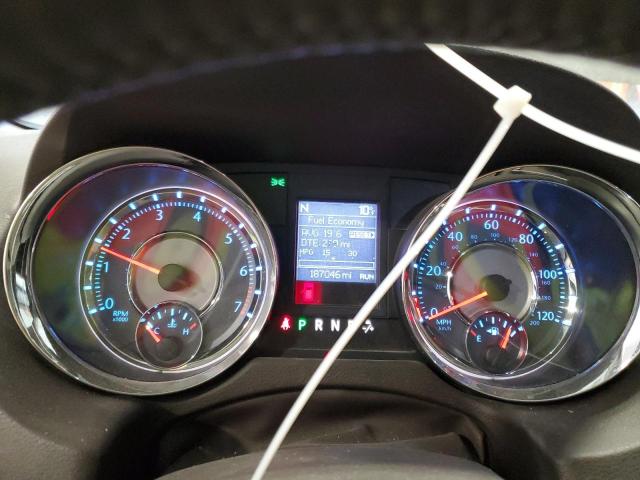 2C4RC1CG2CR300839 - 2012 CHRYSLER TOWN & COU TOURING L BLACK photo 9