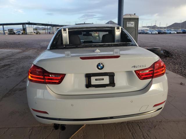 WBA3V7C50G5A27923 - 2016 BMW 428 I SULEV WHITE photo 6