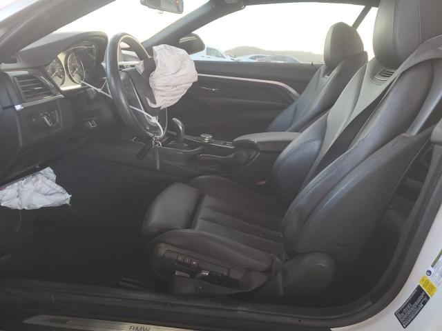 WBA3V7C50G5A27923 - 2016 BMW 428 I SULEV WHITE photo 7