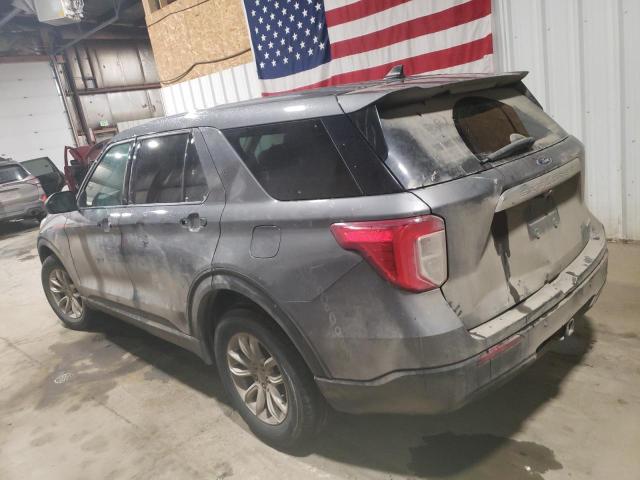 1FMSK8BH3MGA17453 - 2021 FORD EXPLORER GRAY photo 2