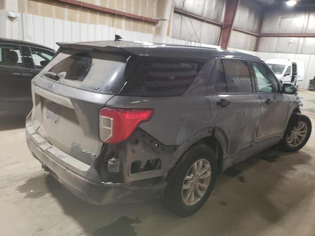 1FMSK8BH3MGA17453 - 2021 FORD EXPLORER GRAY photo 3