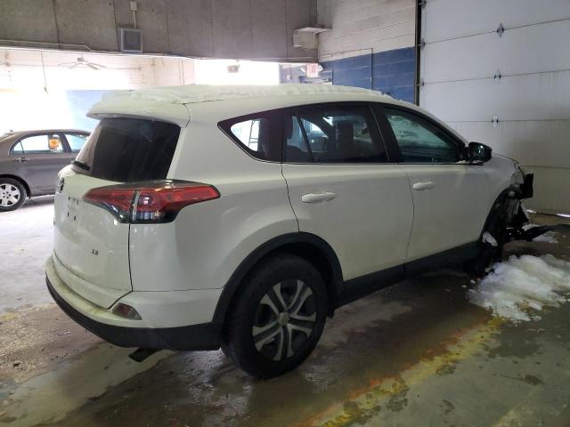 2T3ZFREV7JW467329 - 2018 TOYOTA RAV4 LE Ақ фото 3