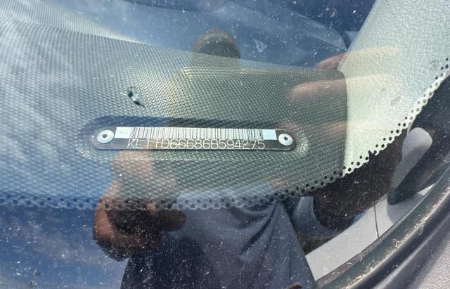 KL1TD66686B594275 - 2006 CHEVROLET AVEO BASE 双色 照片 10