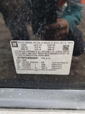 3GYFNFE34ES659047 - 2014 CADILLAC SRX PERFORMANCE COLLECTION BLACK photo 14