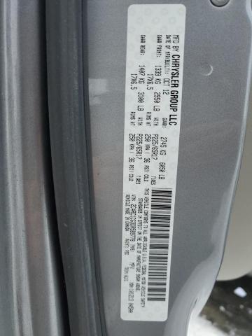 2C4RC1CG3DR589778 - 2013 CHRYSLER TOWN & COU TOURING L SILVER photo 13