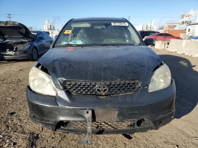 2T1KR32E84C251787 - 2004 TOYOTA COROLLA MA XR BLACK photo 5