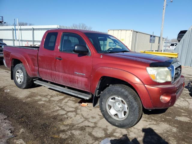 5TETU62N37Z411948 - 2007 TOYOTA TACOMA PRERUNNER ACCESS CAB RED photo 4