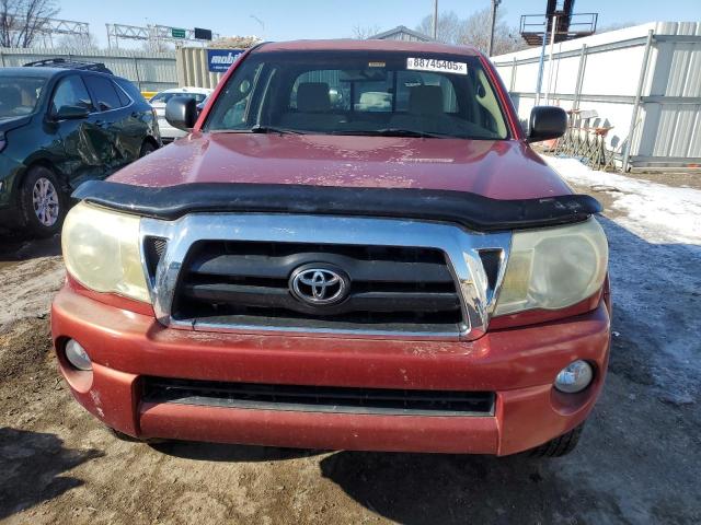 5TETU62N37Z411948 - 2007 TOYOTA TACOMA PRERUNNER ACCESS CAB RED photo 5