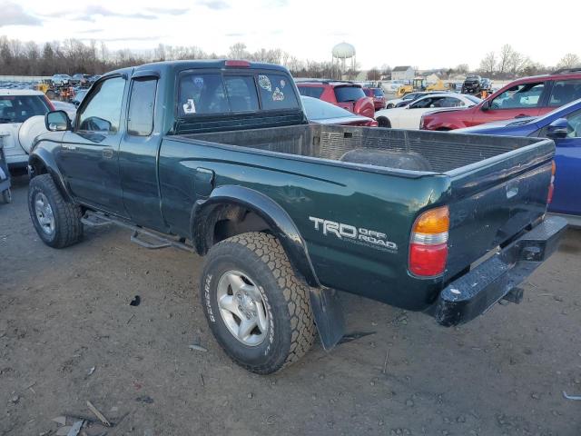 5TESM92NX2Z139615 - 2002 TOYOTA TACOMA XTRACAB PRERUNNER 绿色 照片 2