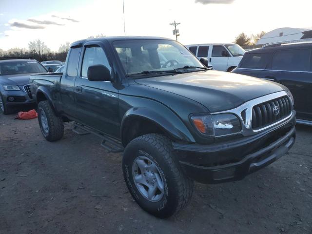 5TESM92NX2Z139615 - 2002 TOYOTA TACOMA XTRACAB PRERUNNER 绿色 照片 4