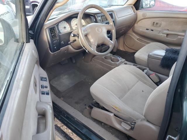 5TESM92NX2Z139615 - 2002 TOYOTA TACOMA XTRACAB PRERUNNER 绿色 照片 8