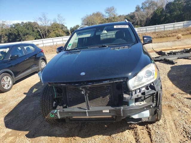 4JGDA5HB1EA345021 - 2014 MERCEDES-BENZ ML 350 4MATIC BLACK photo 5