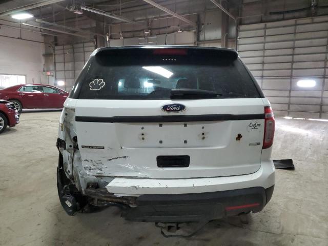 1FM5K8ARXEGB74308 - 2014 FORD EXPLORER POLICE INTERCEPTOR 白色 照片 6