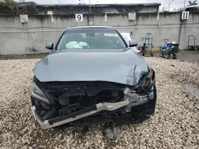 KMHGN4JE9FU060924 - 2015 HYUNDAI GENESIS 3.8L ნაცრისფერი ფოტო 5