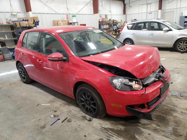 WVWDB7AJ4DW134153 - 2013 VOLKSWAGEN GOLF Կարմիր լուսանկար 4
