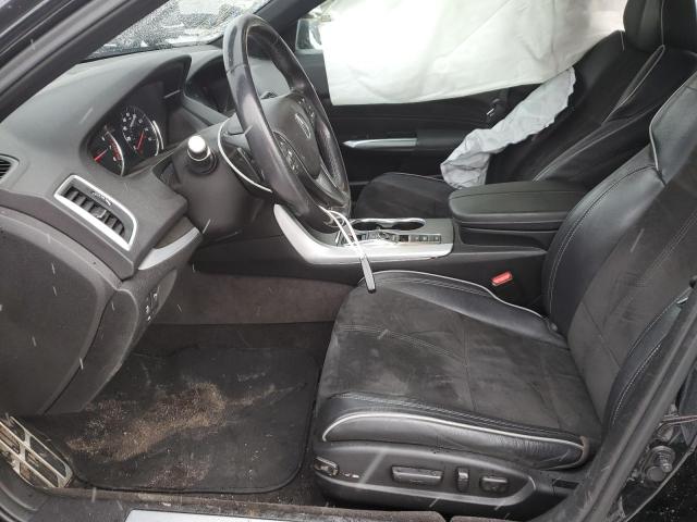 19UUB3F62KA001402 - 2019 ACURA TLX TECHNOLOGY BLACK photo 7