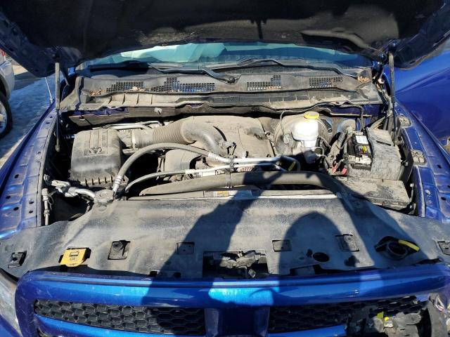 1C6RR7FT7JS308397 - 2018 RAM 1500 ST BLUE photo 11