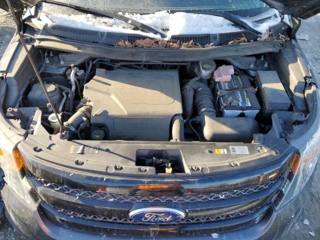 1FM5K8GTXFGC05433 - 2015 FORD EXPLORER SPORT ნაცრისფერი ფოტო 12