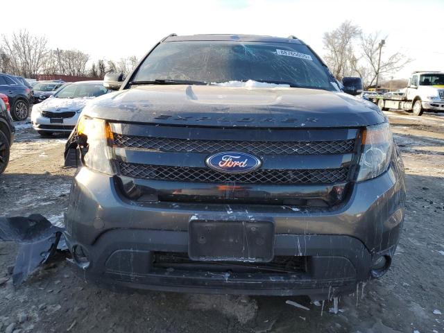 1FM5K8GTXFGC05433 - 2015 FORD EXPLORER SPORT ნაცრისფერი ფოტო 5