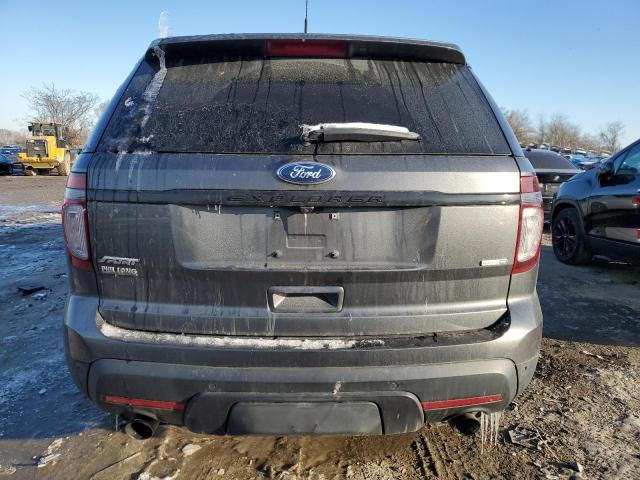 1FM5K8GTXFGC05433 - 2015 FORD EXPLORER SPORT ნაცრისფერი ფოტო 6
