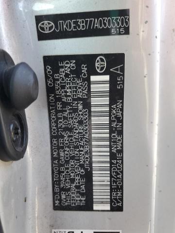 JTKDE3B77A0303303 - 2010 TOYOTA SCION TC 银色 照片 13