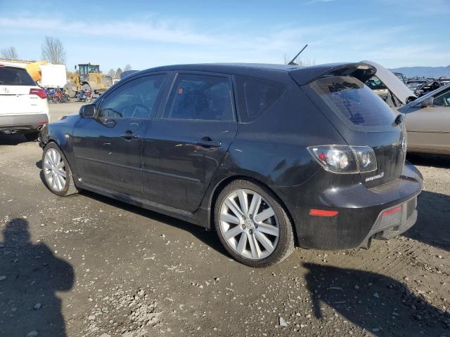 JM1BK34L071718256 - 2007 MAZDA SPEED 3 BLACK photo 2