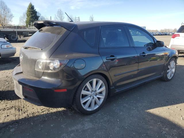 JM1BK34L071718256 - 2007 MAZDA SPEED 3 BLACK photo 3