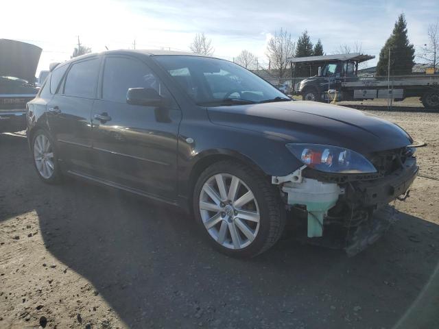 JM1BK34L071718256 - 2007 MAZDA SPEED 3 BLACK photo 4