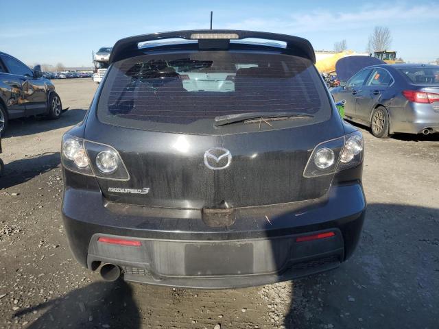 JM1BK34L071718256 - 2007 MAZDA SPEED 3 BLACK photo 6