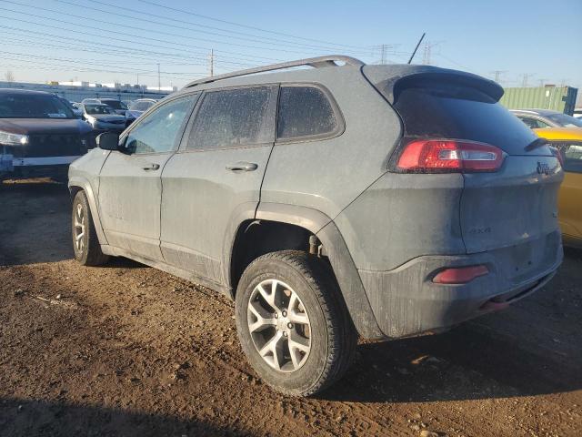 1C4PJMBB2FW503522 - 2015 JEEP CHEROKEE TRAILHAWK GRAY photo 2