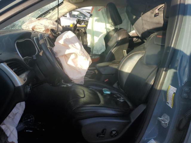 1C4PJMBB2FW503522 - 2015 JEEP CHEROKEE TRAILHAWK GRAY photo 7