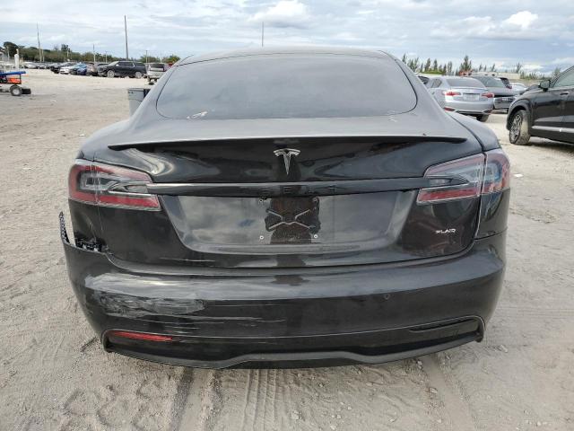5YJSA1E61NF460110 - 2022 TESLA MODEL S BLACK photo 6
