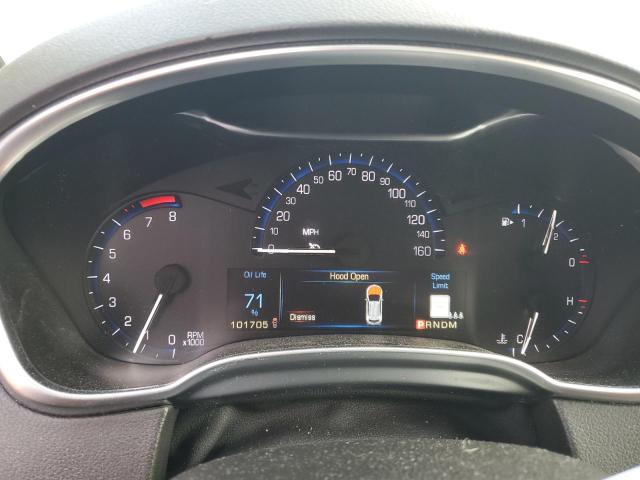 3GYFNCE31GS575527 - 2016 CADILLAC SRX PERFORMANCE COLLECTION Srebrny zdjęcie 9