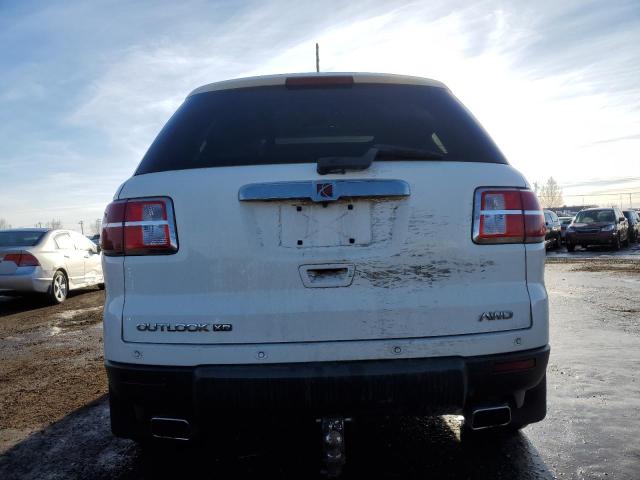 5GZEV33718J274877 - 2008 SATURN OUTLOOK XR WHITE photo 6