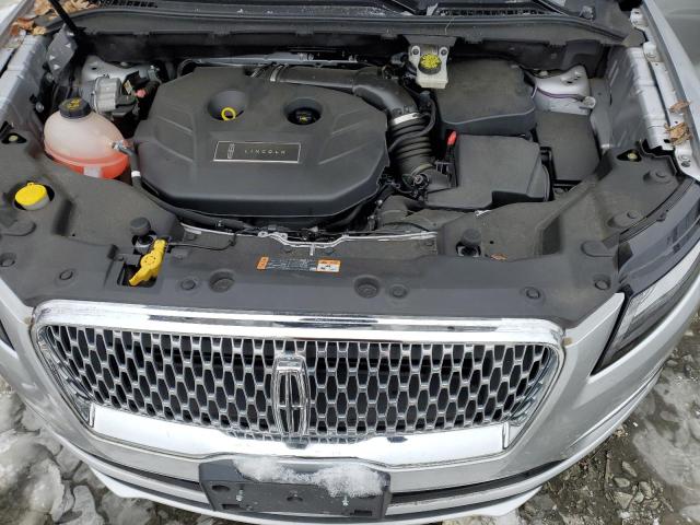 5LMCJ3D90KUL09072 - 2019 LINCOLN MKC RESERVE ნაცრისფერი ფოტო 12