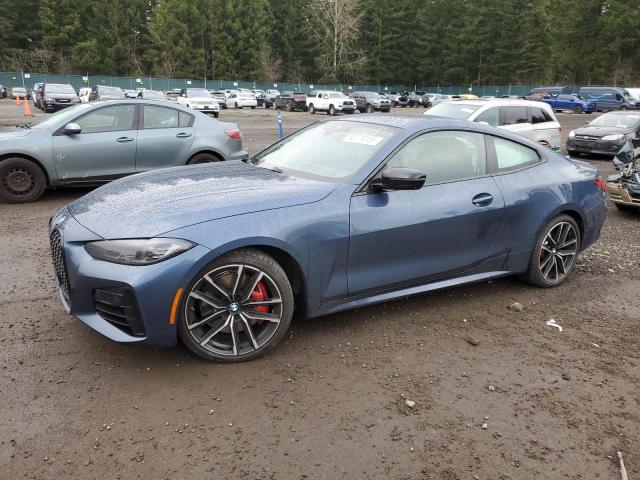 WBA13AR08RCR54282 - 2024 BMW M440XI BLUE photo 1