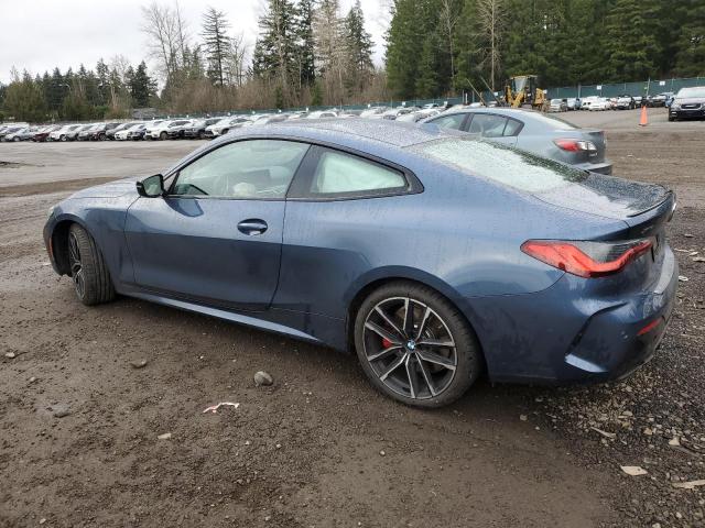 WBA13AR08RCR54282 - 2024 BMW M440XI BLUE photo 2