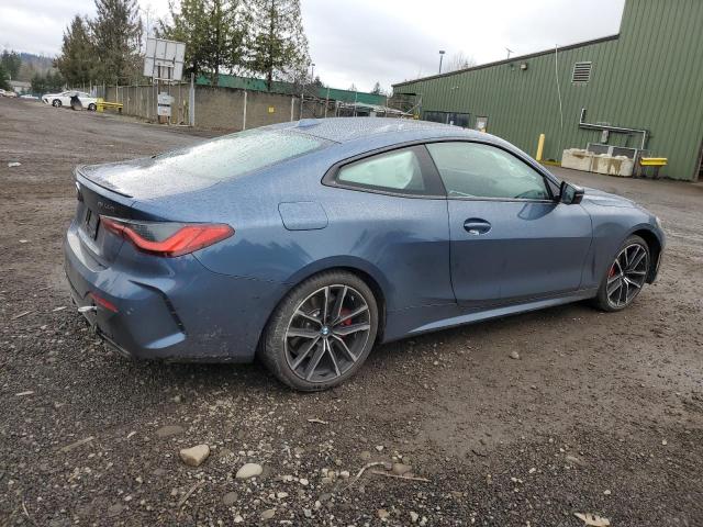 WBA13AR08RCR54282 - 2024 BMW M440XI BLUE photo 3