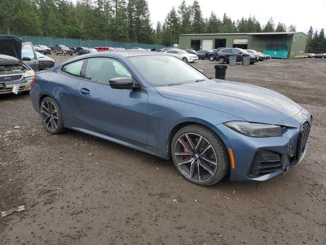 WBA13AR08RCR54282 - 2024 BMW M440XI BLUE photo 4