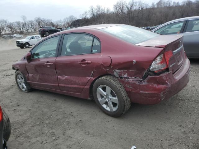 2HGFA166X9H535923 - 2009 HONDA CIVIC LX-S ბურგუნდია ფოტო 2