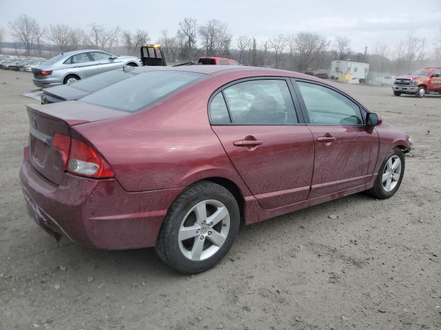 2HGFA166X9H535923 - 2009 HONDA CIVIC LX-S ბურგუნდია ფოტო 3