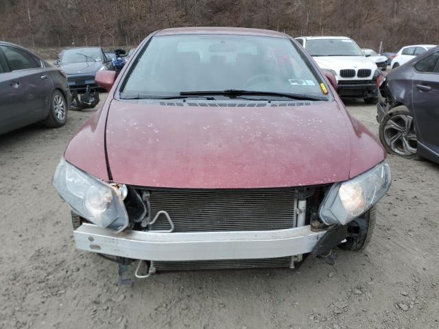 2HGFA166X9H535923 - 2009 HONDA CIVIC LX-S ბურგუნდია ფოტო 5
